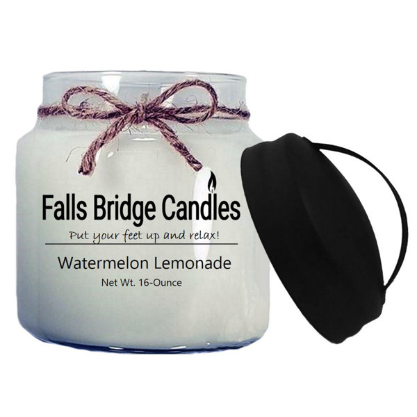 FallsBridgeCandles Watermelon Lemonade Scented Jar Candle Wayfair